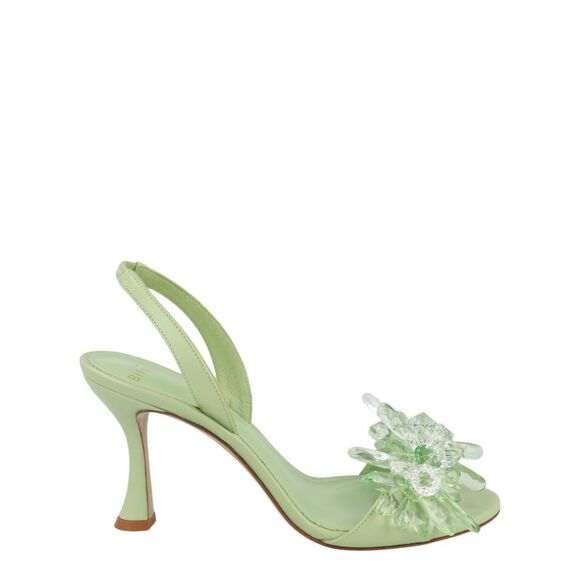 Alexandre Birman Shoes - Alexandre Birman Sierra 85 Slingback Pumps Green Womens